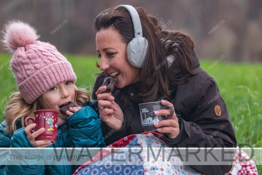 Mutter-Tochter-Shooting