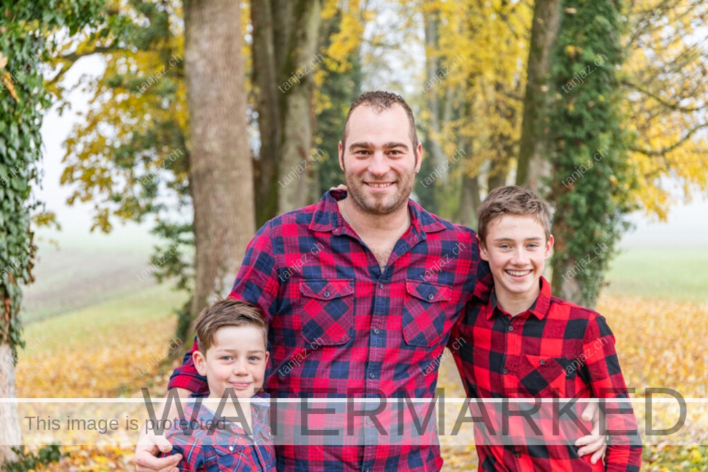 Vater-Söhne-Shooting