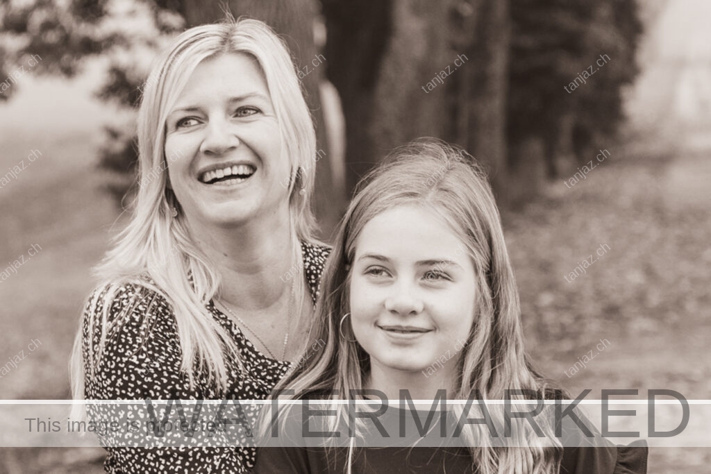 Mutter-Tochter-Shooting